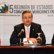 Costa Rica launches a call to reach 100 States Parties to the Convention on Cluster Munitions in 2015